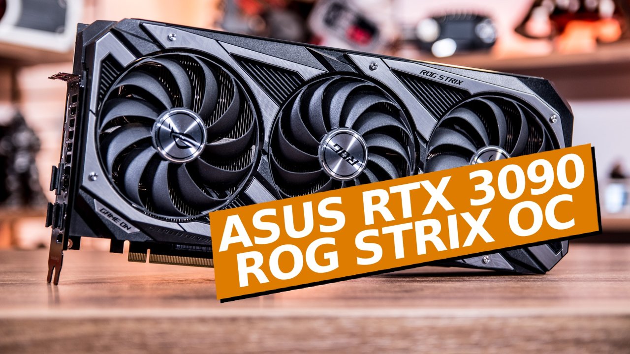 Asus Geforce RTX 3090 ROG Strix Gaming OC - Test