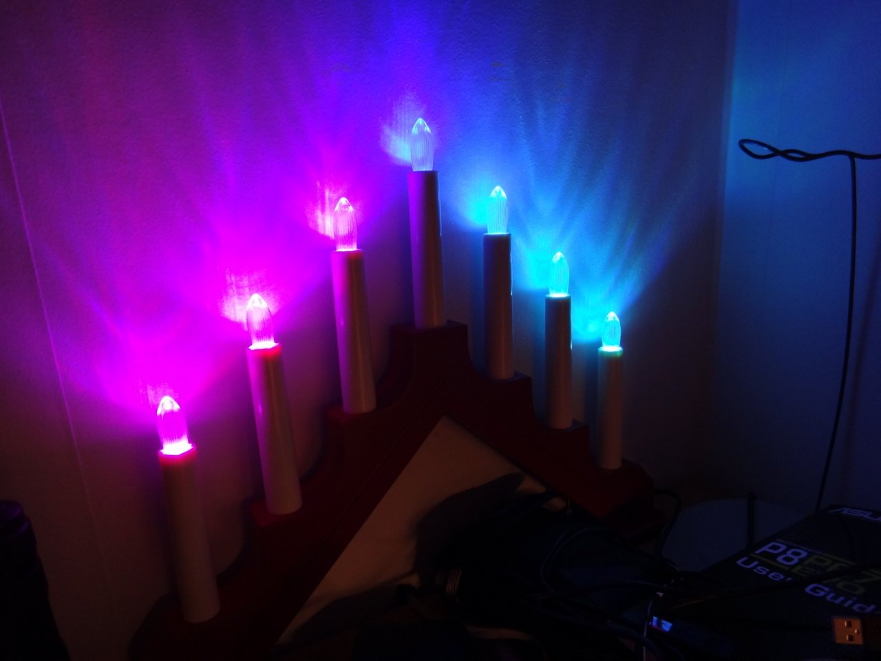 RGB-LED-ljusstake - Galleri